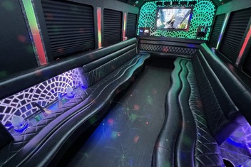 Kalamazoo Limo Bus Interior