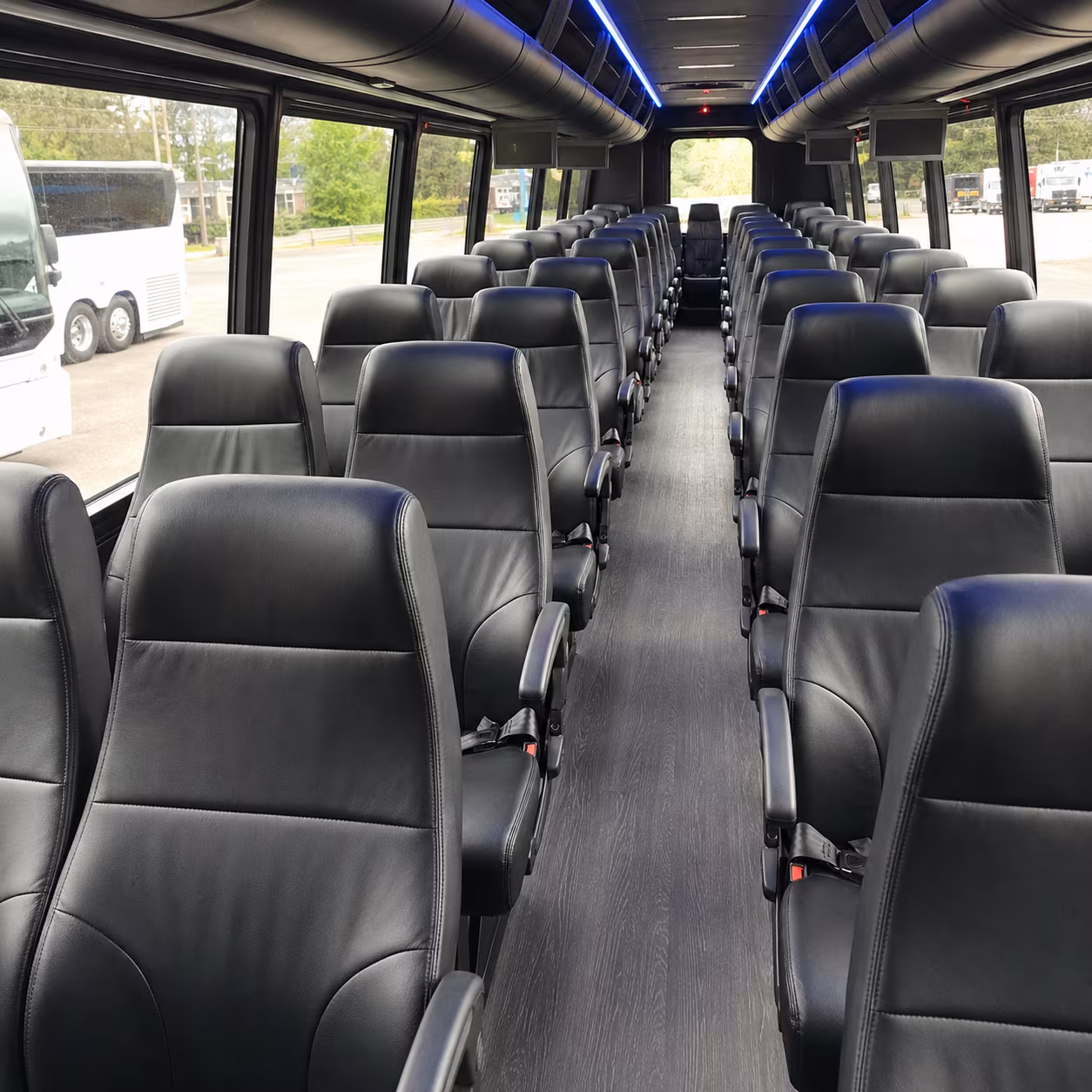 kalamazoo corporate event transportation onboard seating
