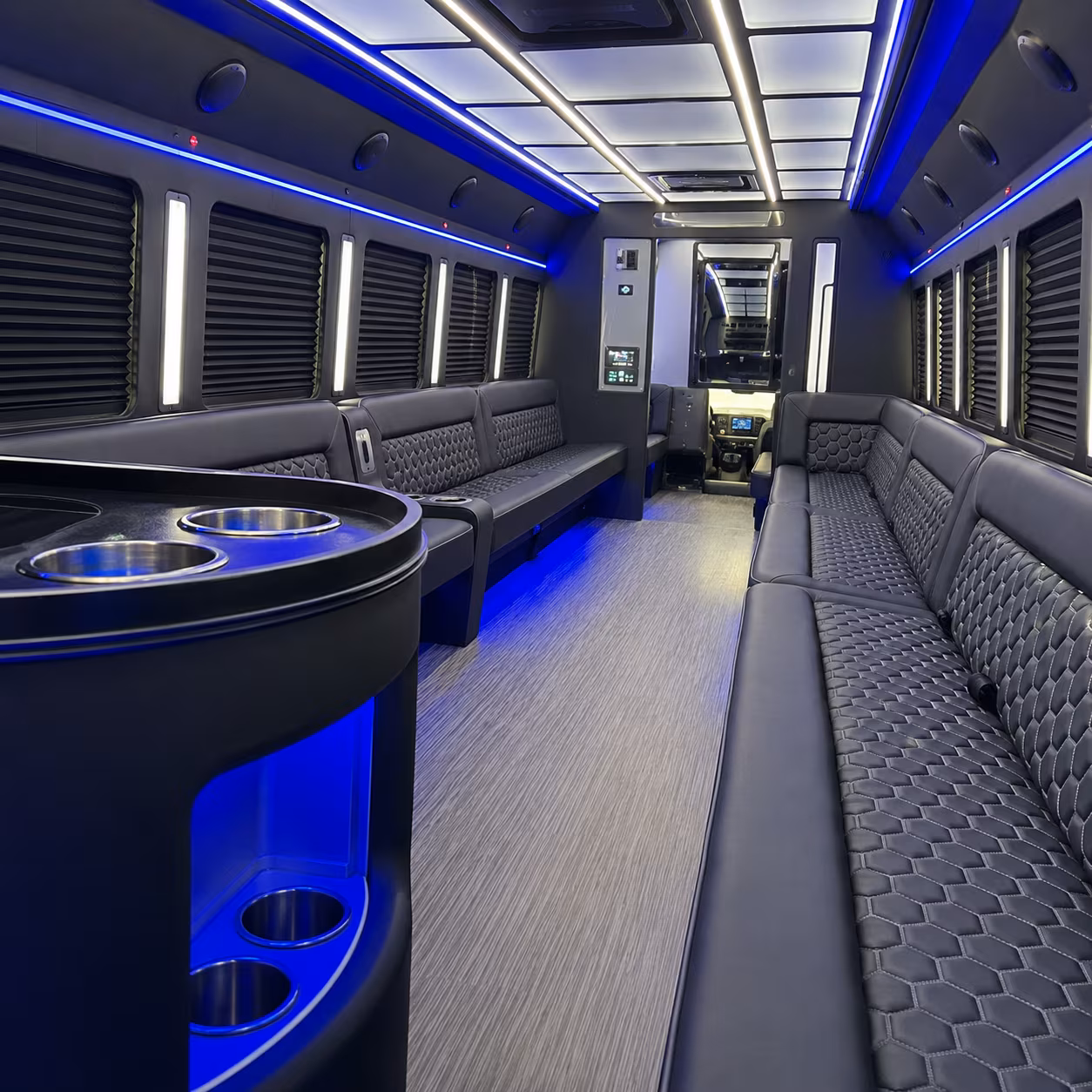 kalamazoo party bus rentals inside